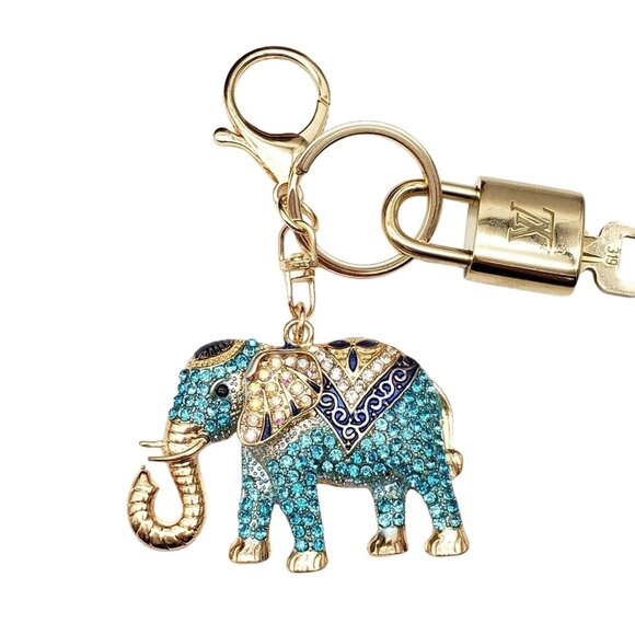 Authentic Louis Vuitton Lock & Key with unbranded Bagcharm, Keycharm, Keychain - Picture 2 of 6